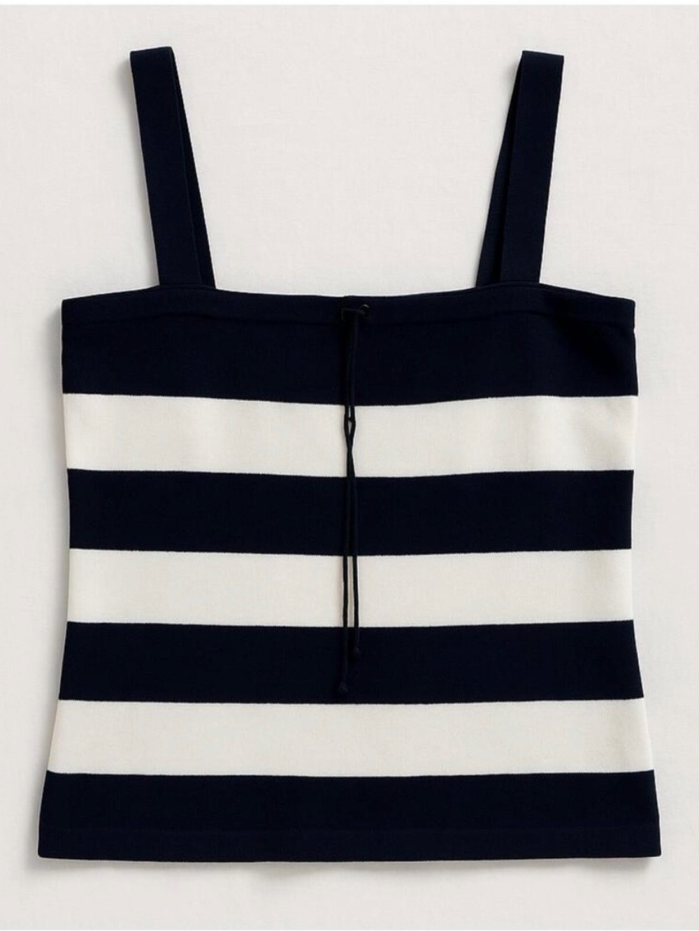 Dana Buchman Vintage Blue & White Striped Tank Womens Medium